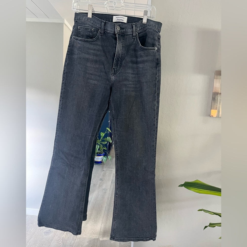 Reformation Black Jeans